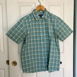 Patagonia plaid short sleeve shirt